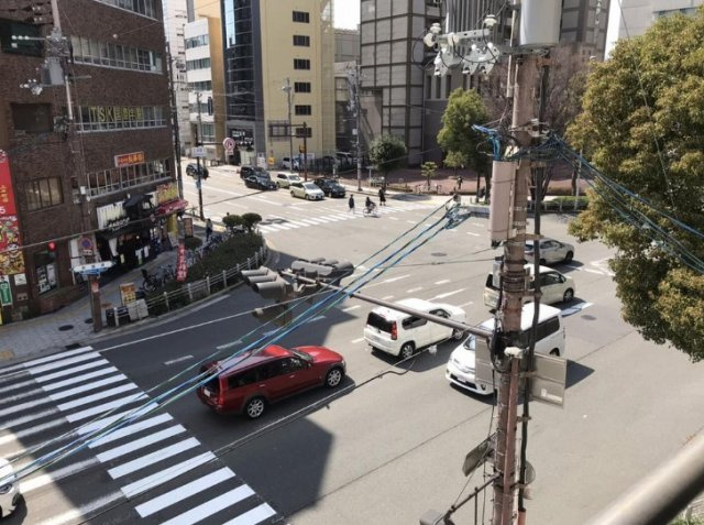 大阪市中央区上町１丁目の事務所の展望