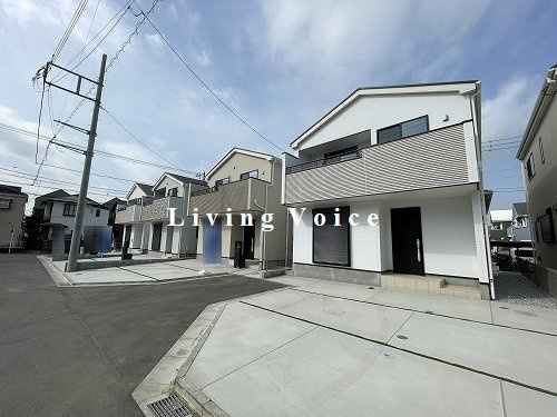【外観】 | 【仲介手数料０円】藤沢市辻堂太平台1丁目　新築一戸建て　全5棟 | 全体　藤沢市辻堂太平台1丁目　新築一戸建て　全5棟