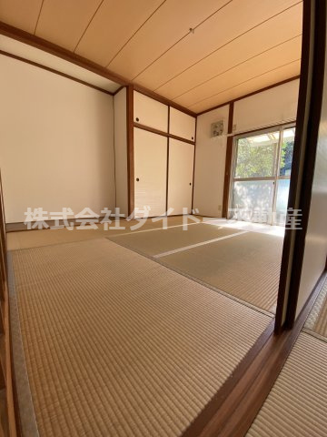田中アパートのバルコニー