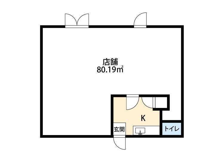 天竜川アパートの間取り