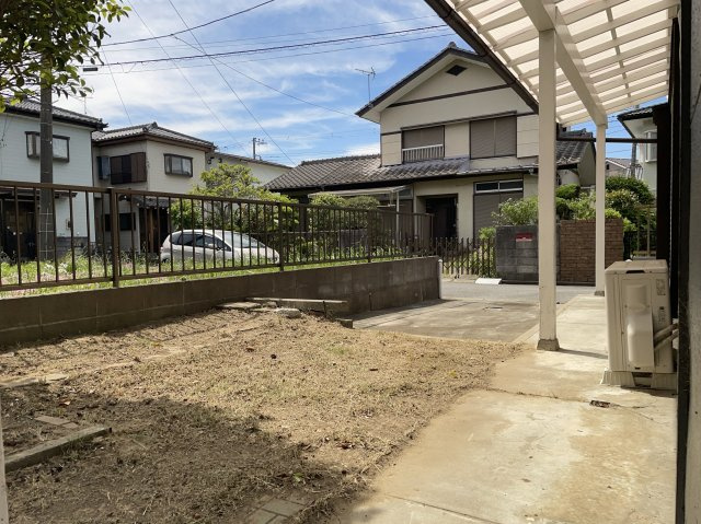 【前面道路含む現地写真】 | 東金市田間　中古戸建