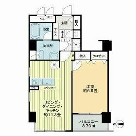 グランドメゾン王子の間取り