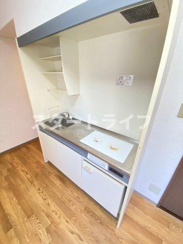 大阪市淀川区十三東３丁目の賃貸マンションのキッチン