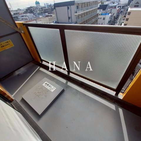 行徳倶楽部のバルコニー