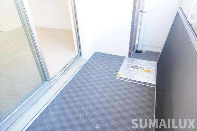 アルヴィータ新屋敷のバルコニー