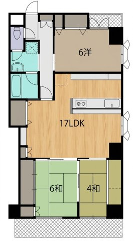 【8階東角住戸♪】高知市北本町2丁目ライオンズマンション高知　中古マンション