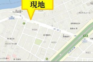アドバンス大阪ルーチェの地図