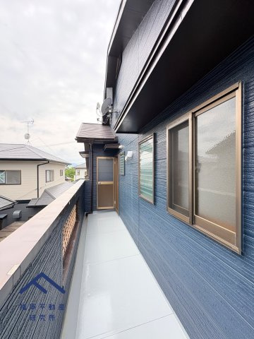 大野城市大城４丁目　戸建てのバルコニー