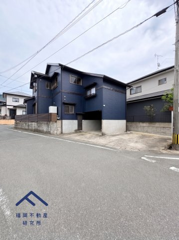 大野城市大城４丁目　戸建ての前面道路含む現地写真