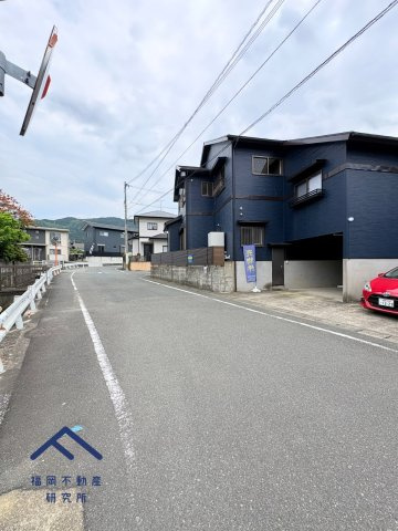 大野城市大城４丁目　戸建ての前面道路含む現地写真