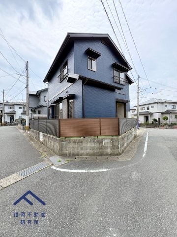 大野城市大城４丁目　戸建ての前面道路含む現地写真