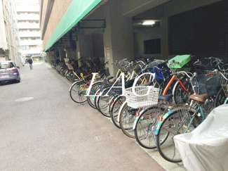 【その他共用部分】 | ライオンズステーションプラザ両国 | 駐輪場です。