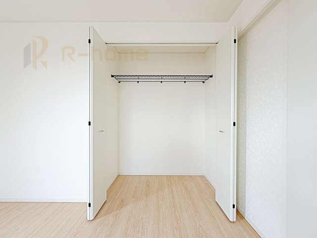 つくば市高見原第17　新築戸建て　1号棟の収納|2階は全居室収納スペースを設置！
充分な容量で居住空間もスッキリ♪