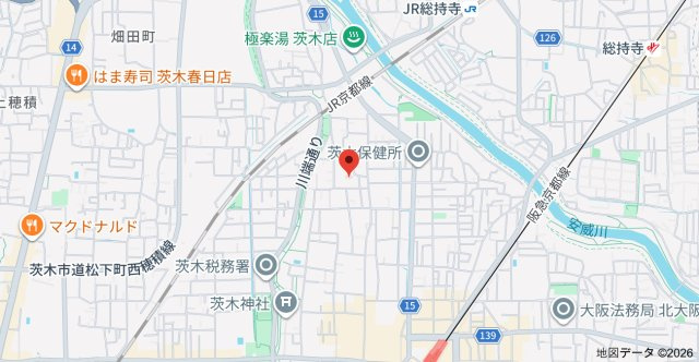 アオイハイツの地図