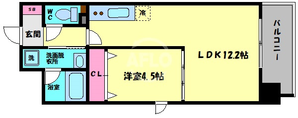 リーゾエパーネの間取り|リーゾエパーネ　間取り