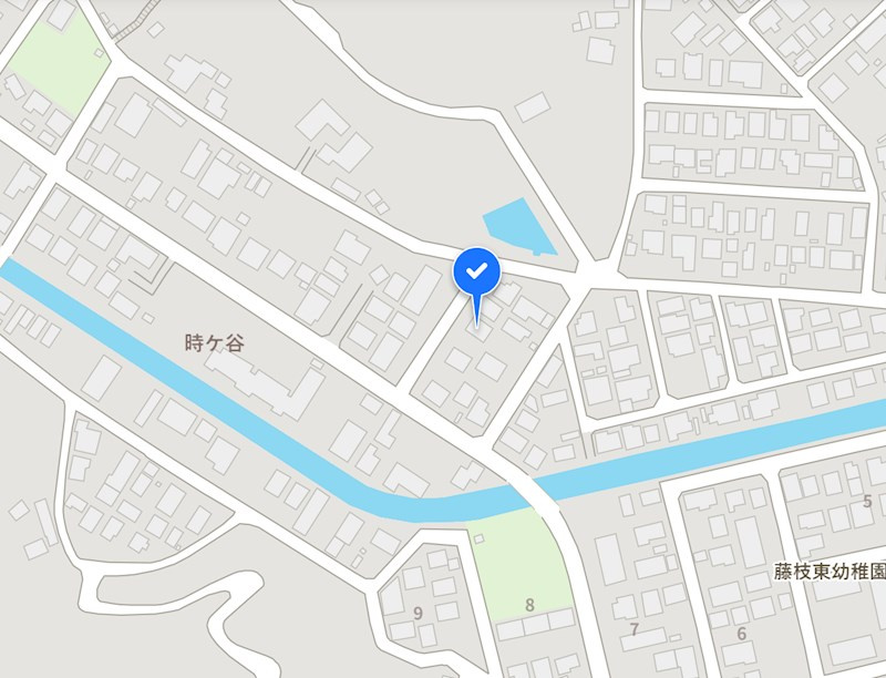 リバーサイド の地図