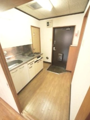 足立区千住大川町の賃貸マンションのキッチン