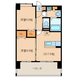 【間取り】 | HPに初期費用掲載！「プライスホーム」で検索！クリムゾン吉塚