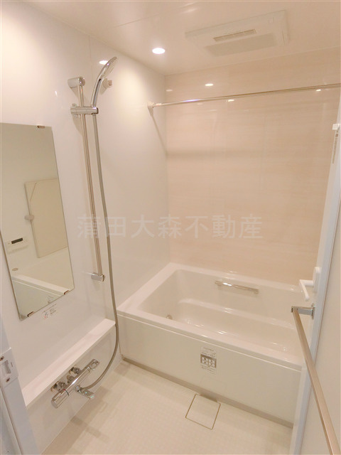 シエルクレール大森山王の浴室|追焚+浴室乾燥機付きのお風呂　バスルーム
