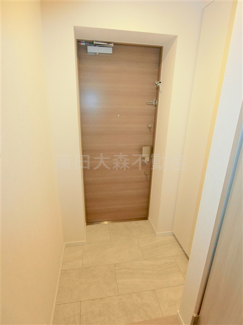 シエルクレール大森山王の玄関