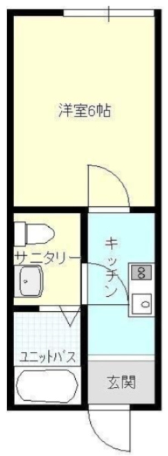 八王子市絹ケ丘１丁目のアパート