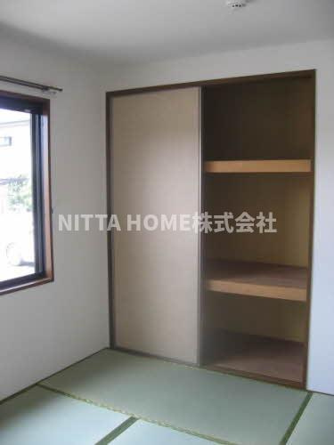 メゾンソレーユⅢの設備|落ち着く和室のお部屋★押入収納もたっぷり◎