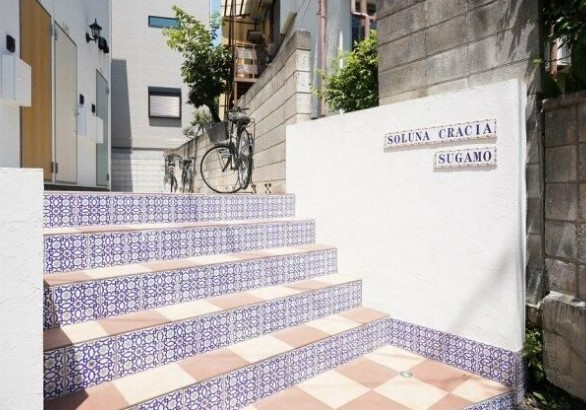 ソルナクレイシア巣鴨のエントランス