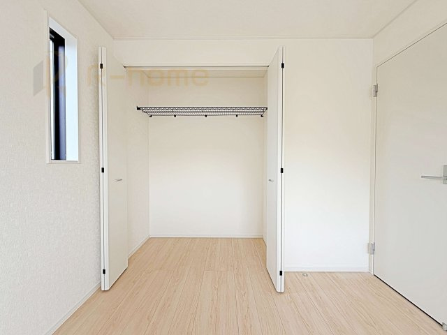 つくば市高見原第17　新築戸建て　3号棟の収納|2階は全居室収納スペースを設置！
充分な容量で居住空間もスッキリ♪