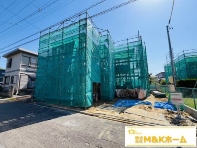 知多郡武豊町東大高本田　全2棟　1号棟の外観|R8.5.2撮影　上棟しました！　長期優良住宅♪
