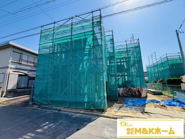 知多郡武豊町東大高本田　全2棟　1号棟の外観|R8.5.2撮影　全居室フローリング仕様♪