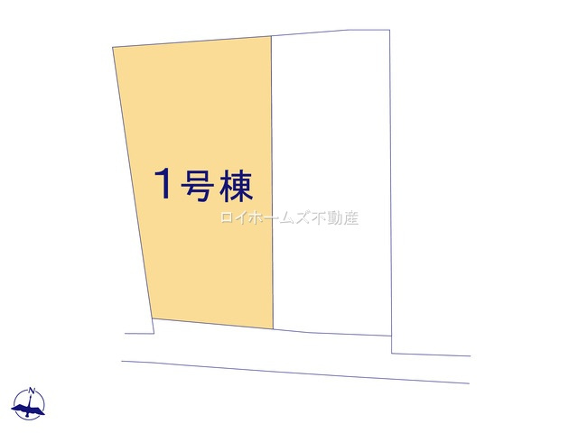 【区画図】 | 名古屋市中川区下之一色町字中ノ切26『仲介料無料』新築戸建て | 1号棟