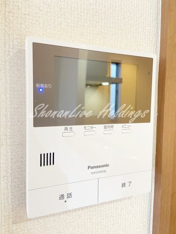 メゾンアイⅢのセキュリティ|モニタ付インターホンで安心♪