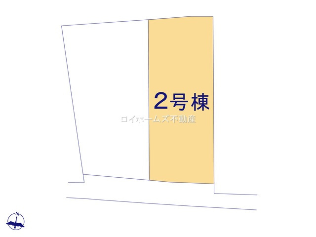 【区画図】 | 名古屋市中川区下之一色町字中ノ切26『仲介料無料』新築戸建て | 2号棟