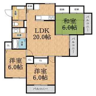 【間取り】 | メイプル
