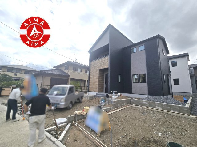 福岡市南区野多目2丁目第2-2棟（1号棟）の外観|デザイン性のある外観です。