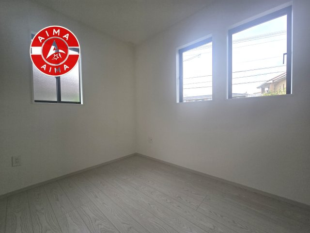 福岡市南区野多目2丁目第2-2棟（1号棟）の和室|将来的に、琉球畳を引きまして和室風にすることも可能です。
