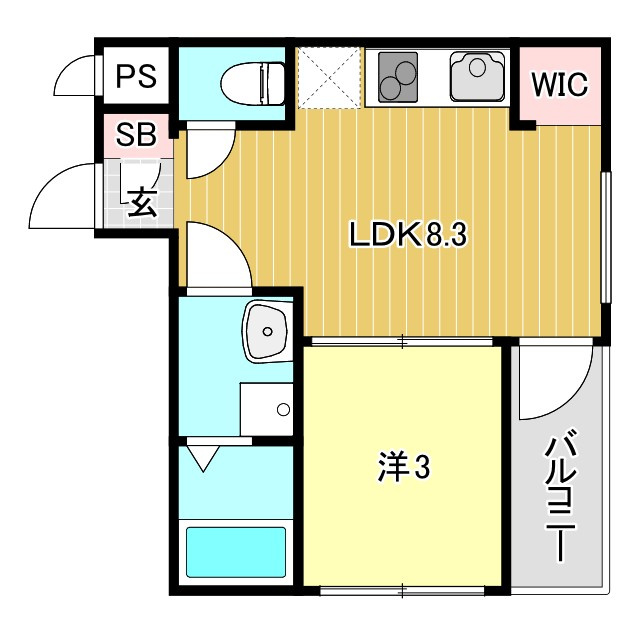 Mele Houの間取り