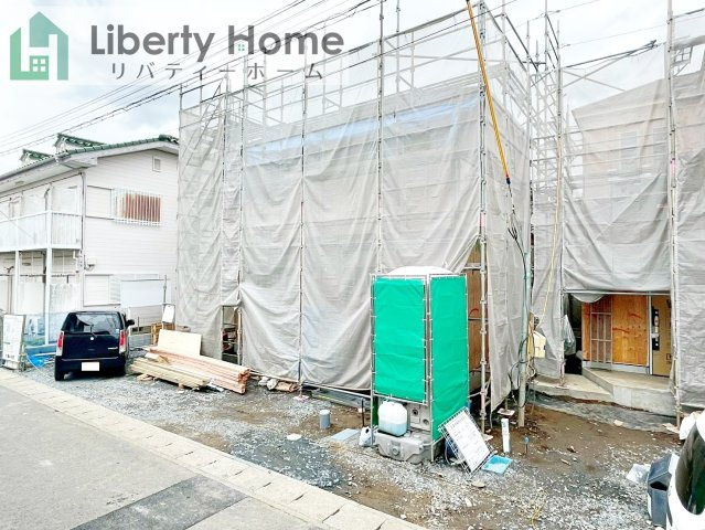 水戸市曙町　新築戸建　A号棟の外観