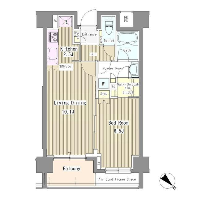 中央区佃２丁目の賃貸マンション