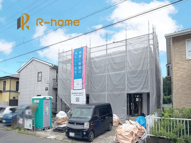 つくば市栗原第2　新築戸建て　1号棟の外観|ご予約を頂ければ、『平日』はもちろん『早朝』や『夜間』もご見学可能です♪お気軽にお申し付けください♪