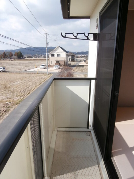 イーストヴィレッジ　B棟のバルコニー