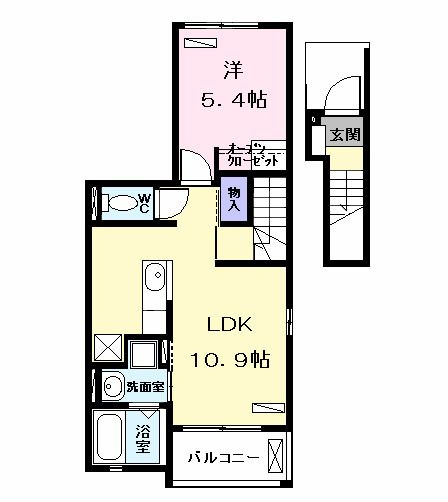 Ｃａｓａ　Ｖｉｏｌａの間取り