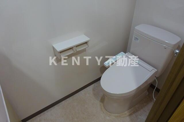 【トイレ】 | 河内ビル | 清潔感のあるトイレです