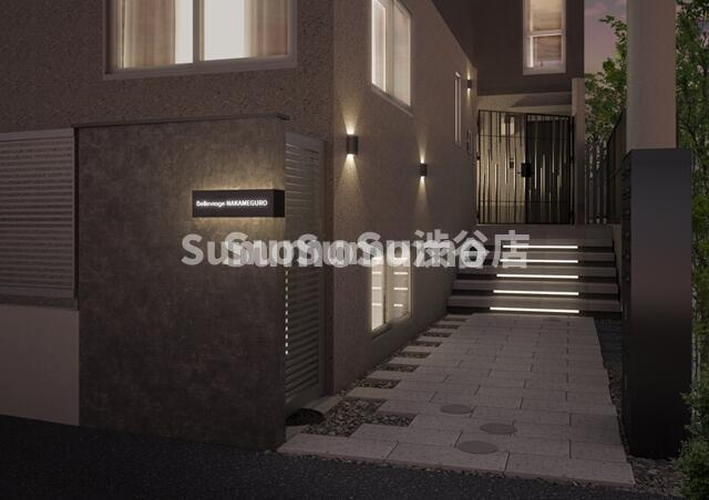 Belleviage Nakameguroの外観|落ち着いた雰囲気の外観です