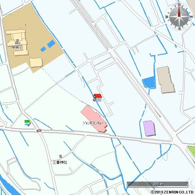 フロール の地図