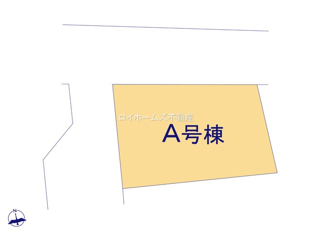 【区画図】 | 小牧市大字本庄字金剛屋敷57-14『仲介料無料』新築戸建て | A号棟