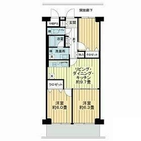 【間取り】 | ニューライフマンション木場 | 間取りです。