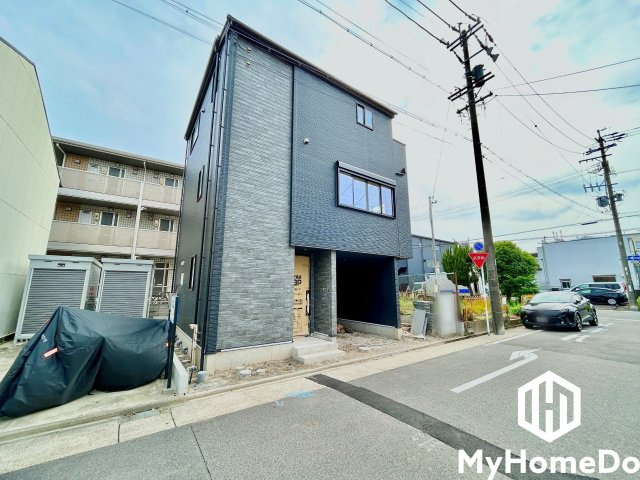 北区大杉　1期の前面道路含む現地写真|5月2日 現場写真