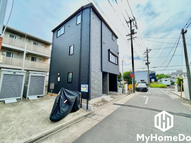 北区大杉　1期の前面道路含む現地写真|5月2日 現場写真