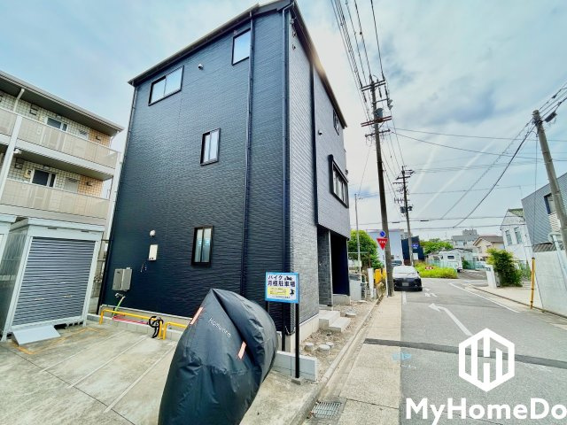 北区大杉　1期の前面道路含む現地写真|5月2日 現場写真